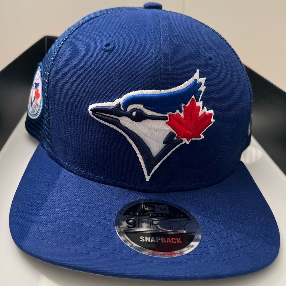 Toronto Blue Jays New Era Trucker 9FIFTY Adjustable Snapback Hat